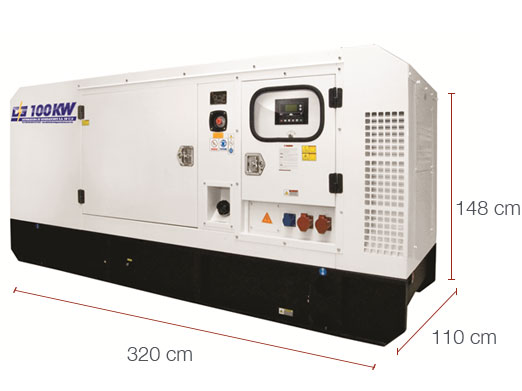 PLANTA ELCTRICA 100 KW ACSTICA