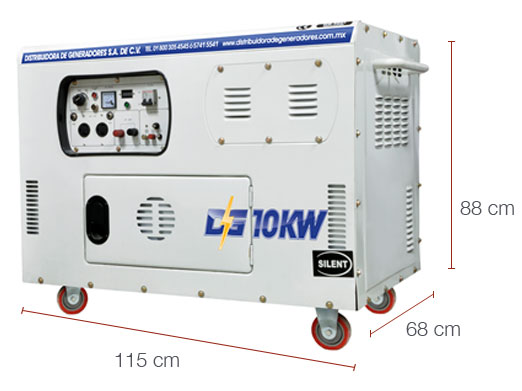 PLANTA ELCTRICA 10 KW ACSTICA