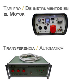 Tablero de instrumentos en el motor, Transferencia automática