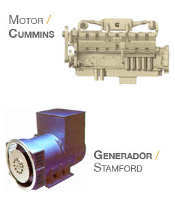 Motor cummins, tablero de control y trasferencia